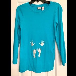 Maternity long sleeve shirt